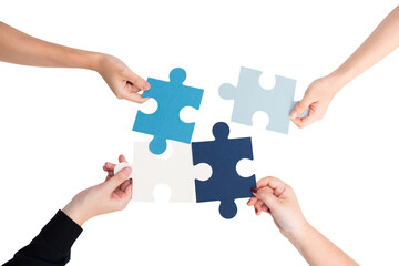 Png Hands holding puzzle mockup business problem solving concept