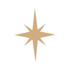 Star png sticker on transparent background