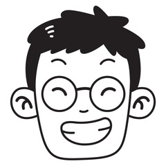 Face Doodle Illustration