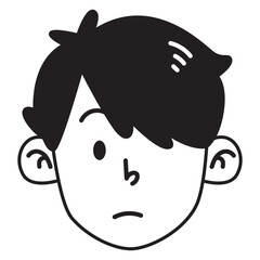 Face Doodle Illustration