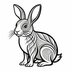 rabbit with a carrot