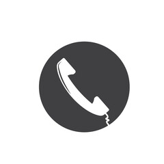 call center icon vector element design template
