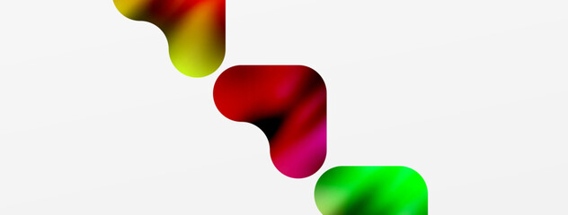 A vibrant row of liquid hearts in various shades of magenta and carmine, captured through macro photography on a white petal background. A beautiful blend of art and graphics