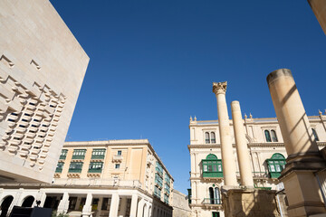  the royal theater in Valletta, Malta