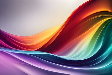 glowing colourful wave abstract background design, backgrounds 