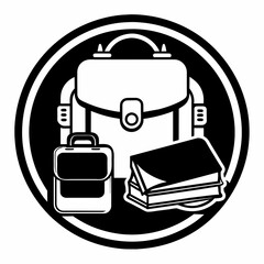 illustration of an stove bag  parch Vector Illustration 