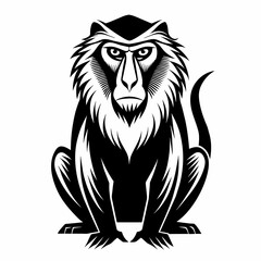 lion head mascot vector 