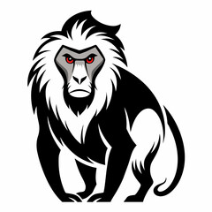 illustration of a monkey 