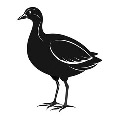 silhouette of a bird May day's Vector Illustration