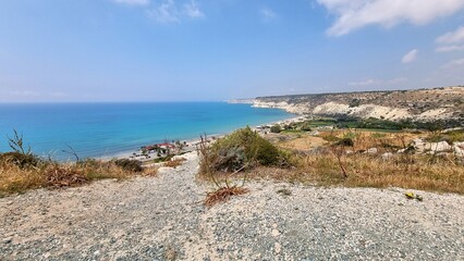 Coast on the island of Cyprus