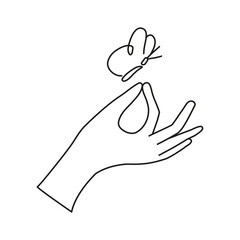 Line art tattoo png logo element, aesthetic sticker