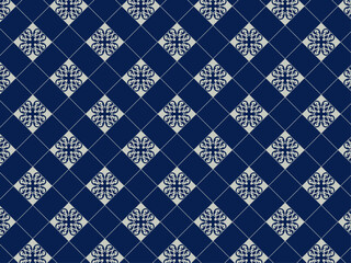 blue and white pattern