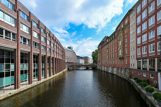 Speicherstadt warehouse district - Hamburg, Germany - Powered by Adobe
