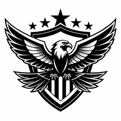 Coat of arms of arms Vector Illustration 