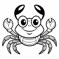 Cartoon crab cartoon