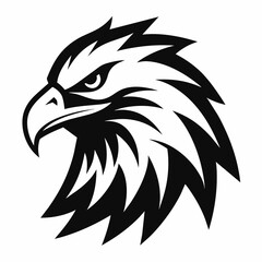 Eagle head vector illustration Vector Illustration 