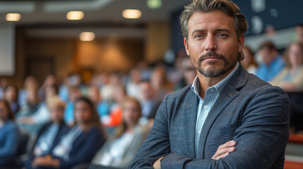 Fototapeta premium Speak for Leadership