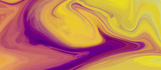 Abstract acrylic texture with marble pattern background. Beautiful swirl marble background. Colorful liquid fluid inks creative texture.	