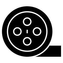 Vector Icon Film, film reel, movie, reel, cinema