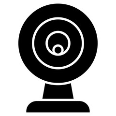 Vector Icon Camera, video, webcam, chat. video camera