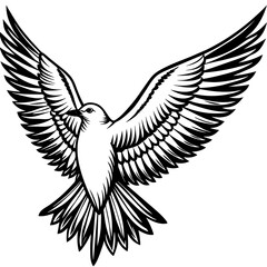 eagle in flight