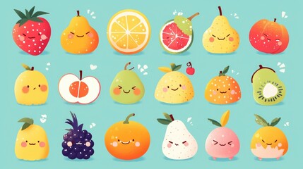 Discover adorable kawaii fruit that stands out from the rest in this engaging worksheet designed for kids