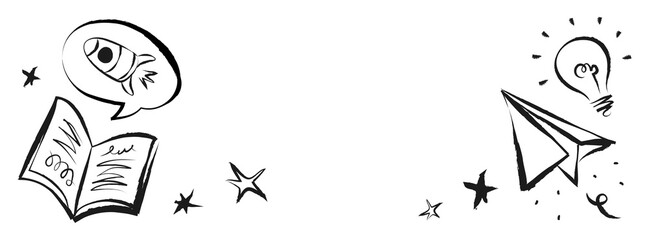 Education doodle png border, transparent background © Rawpixel.com