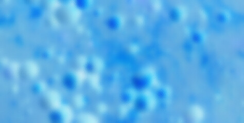 Contemporary Blue Fluidity: Abstract Glass Effect Design
