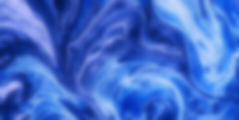 Obraz premium Surreal Blue Luminosity: Abstract Glass Background