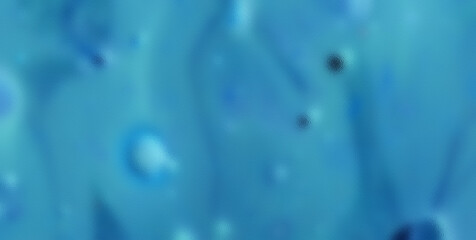 Surreal Blue Luminosity: Abstract Glass Background
