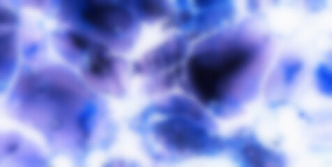 Surreal Blue Luminosity: Abstract Glass Background