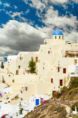 greece santorini greek tourist resort