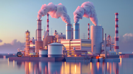 arbon capture and storage technologies capture CO2 emissions from industrial processes and power plants, preventing them from entering the atmosphere and contributing to global warming - 789888219