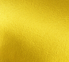 Shiny yellow leaf gold foil texture - 789891053