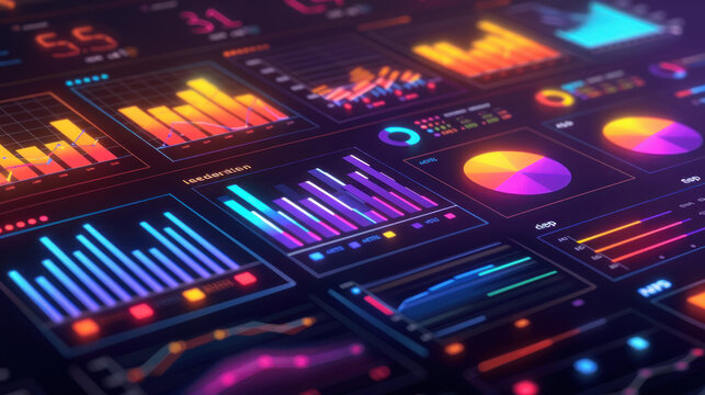 Digital audio mixing console for DJs or music producers to control sound and create electronic music mixes