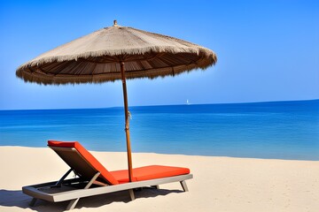 parasol on the beach