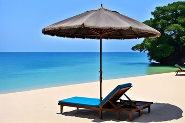 parasol on the beach