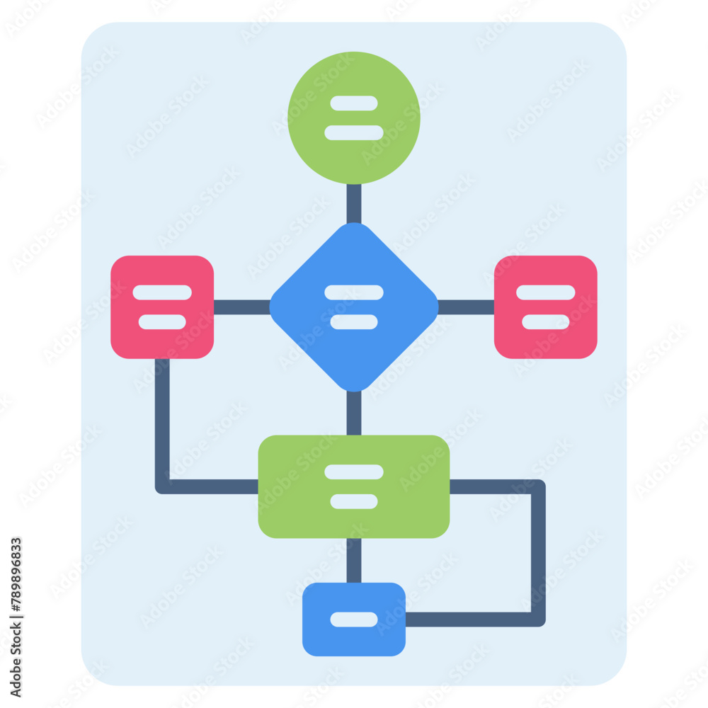 Aufkleber algorithm vector icon flat style. perfect for website, application, commerce, presentation, logo and