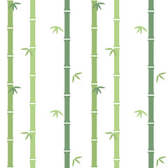 シームレスの竹林のイラスト(太竹）