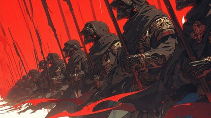skeleton army