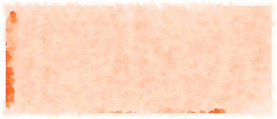 Orange Watercolour paper texture abstract background