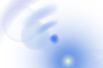 Png blue spectrum transparent aesthetic lens flare design element
