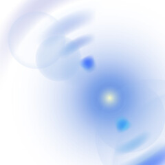 Png deep blue spectrum transparent aesthetic lens flare design element