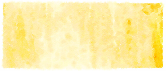 Yellow watercolour paper texture abstract background