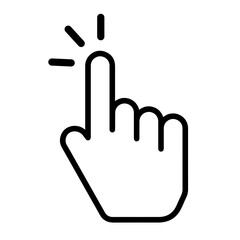 hand cursor icon