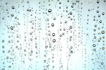 drops of water on the window