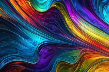 Fototapeta premium Abstract image by a stock photographer, featuring a vibrant glass-style background. Its unique design and color palette make it perfect for various creative projects.