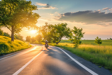 person riding a bike