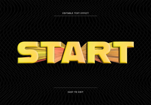 3d Text Effect