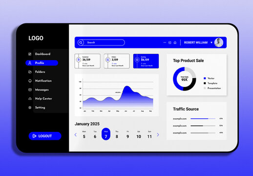 Creative Admin Dashboard UI Kit